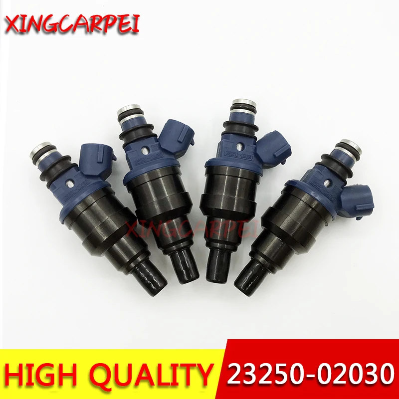 4 шт./лот 23250 02030 Топливная форсунка для 92 97 Toyota Carina E AT190 4AFE AT191 7AFE 2325002030