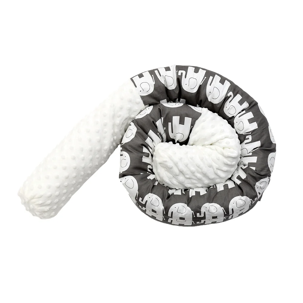 

1pc Baby Crib Bumper Cotton Anti-collision Infant Bed Bedside Protector