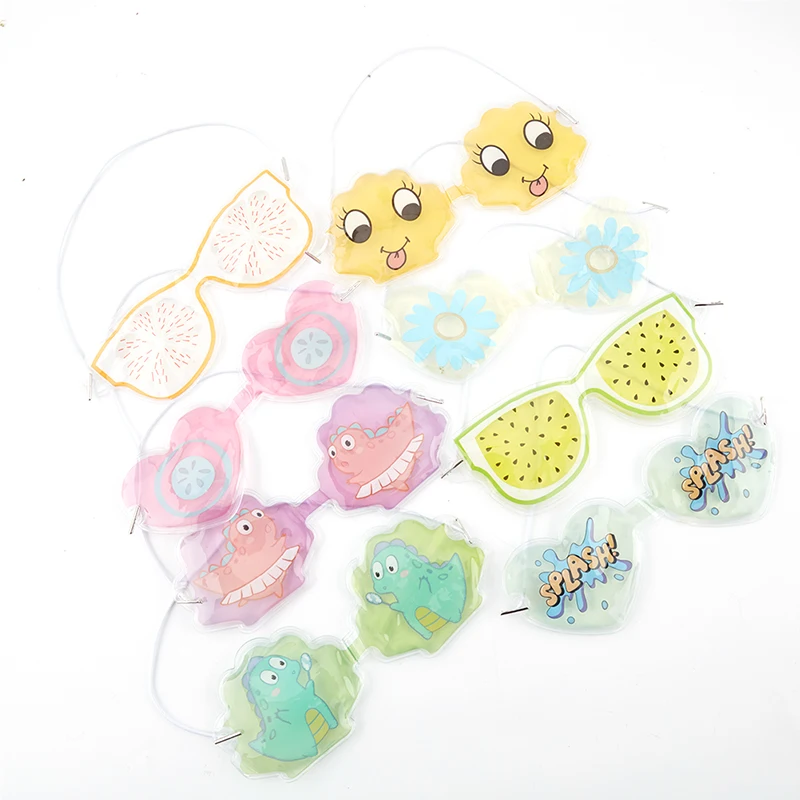 2021 пластырь для глаз со льдом милый мультяшный с фруктами холодным и горячим