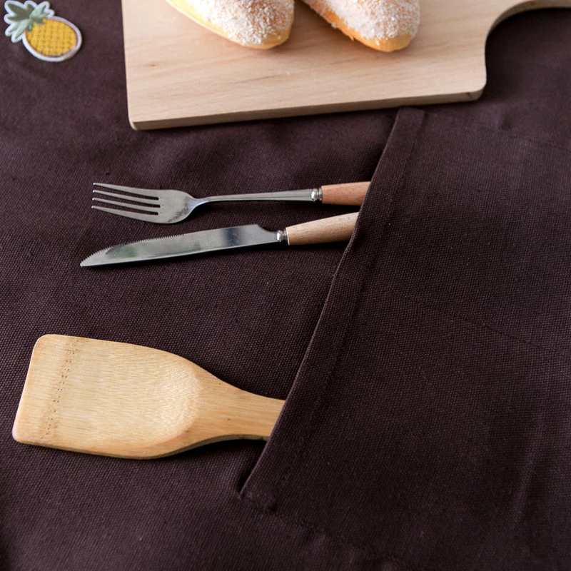 

Kitchen Aprons For Women linen Fashion apron Antifouling Household Cooking Baking Apron Florist Coffee Shop Cleaning Aprons