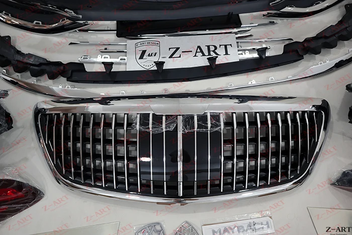 Z ART Пластик тюнинг пакет для Mercedes Benz S CLASS W222 2014 2017 м prefacelift модифицированной кузова