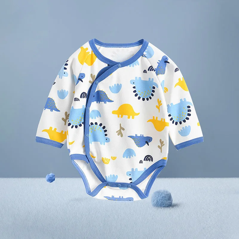 

Ползунки для новорожденных от Carter's, детский костюмчик, базовая детская Комбинезоны длинный или короткий рукав боди с воротником-стойкой из ...