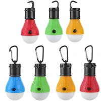 mini portable tent light led bulb emergency lamp waterproof hanging hook camping flashlight xqmg portable lanterns lighting 2021