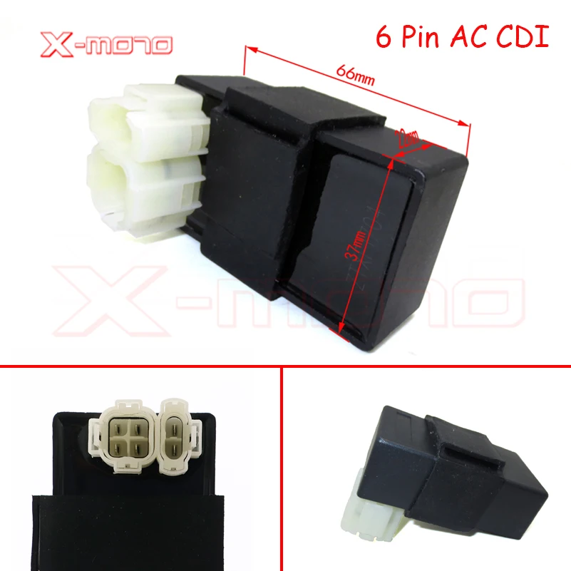 4/5/6 Pin AC/DC CDI Коробка зажигания для мотоцикла GY6 CG воспламенитель 50cc 60cc 80cc 100cc 125cc 150cc