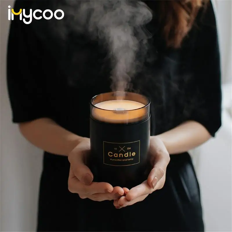 280 мл USB свеча увлажнитель воздуха ультразвуковой эфирные масла диффузоры