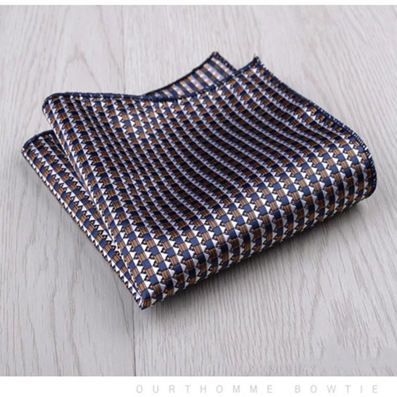 GUSLESON мужской красный синий Шелковый носовой платок с узором пейсли деловой