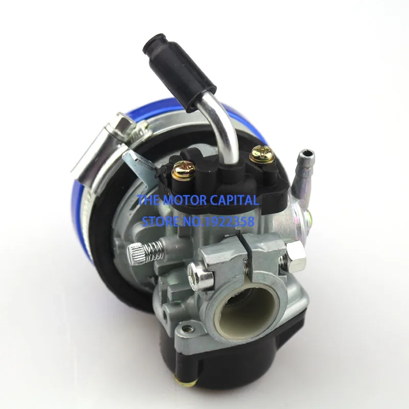 Карбюратор воздушный гоночный КАРБЮРАТОР подходит для 49cc 50cc 60 66 80cc 2-тактный
