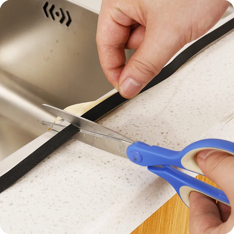 1Pcs Kitchen Gas Stove Gap Sealing Adhesive Tape Anti Flouring Dust Proof Waterproof Sink Crack Strip | Обустройство дома