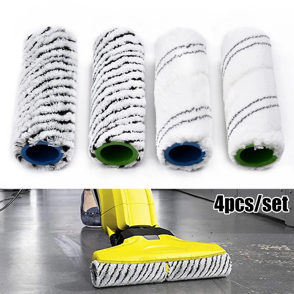 

4 шт., роликовая щетка для пылесоса Karcher FC3 FC5 2055-007,0