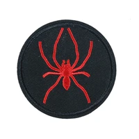 black spider gecko punk iron on patch embroidery patch diy stickers patches for clothing animal sew on badges accessories