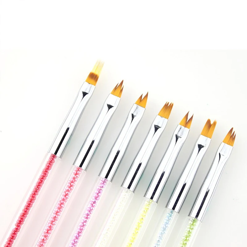 Кисти для рисования акриловыми цветами 7 шт./компл.|Кисти ногтей| |