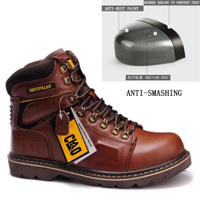 Ботинки мужские и женские из воловьей кожи Martin Рабочие механические ботинки