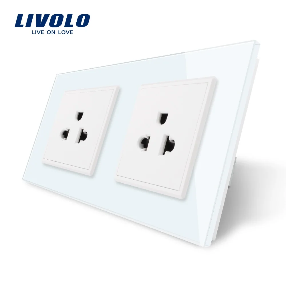 LIVOLO производитель 16A нам Стандартный выход настенной электрической/Мощность