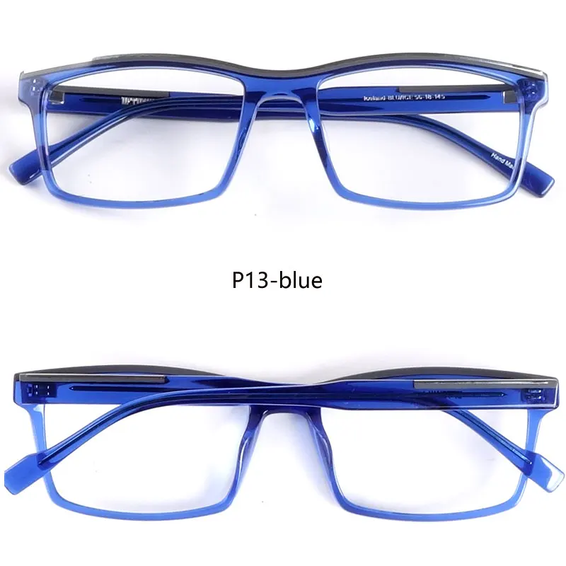 Мужские брендовые дизайнерские стильные из ацетатного волокна Оправы для очков