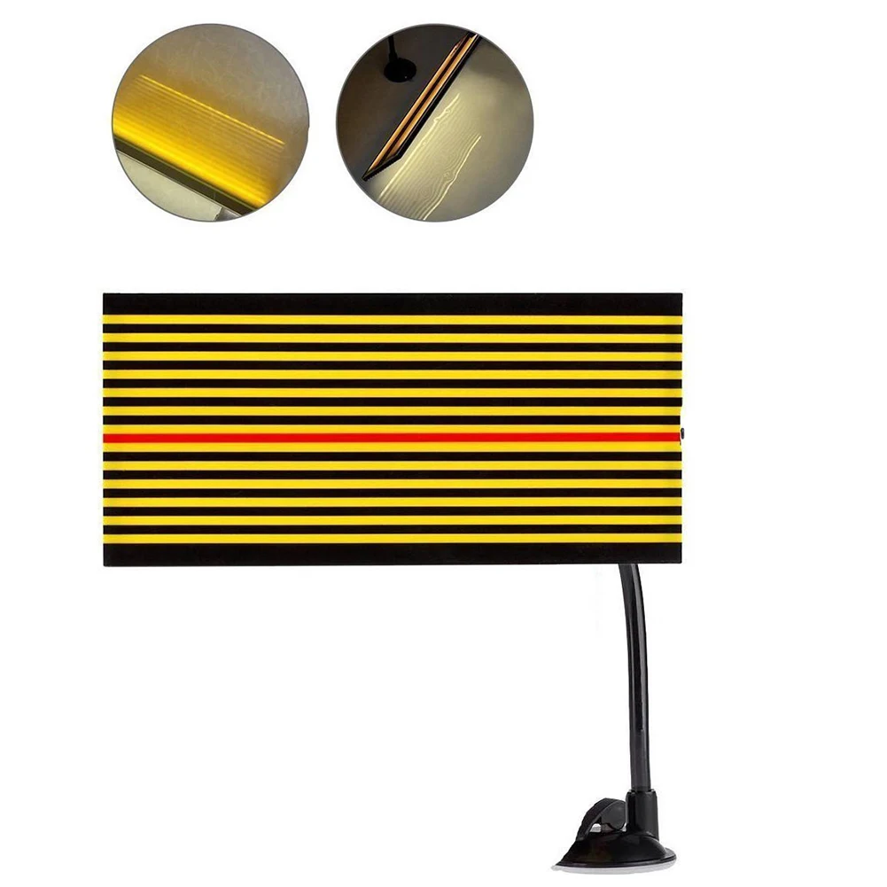 

Ремонтный инструмент для удаления вмятин на автомобиле, отражатель из акрила с регулируемым держателем для обнаружения вмятин, с кабелем