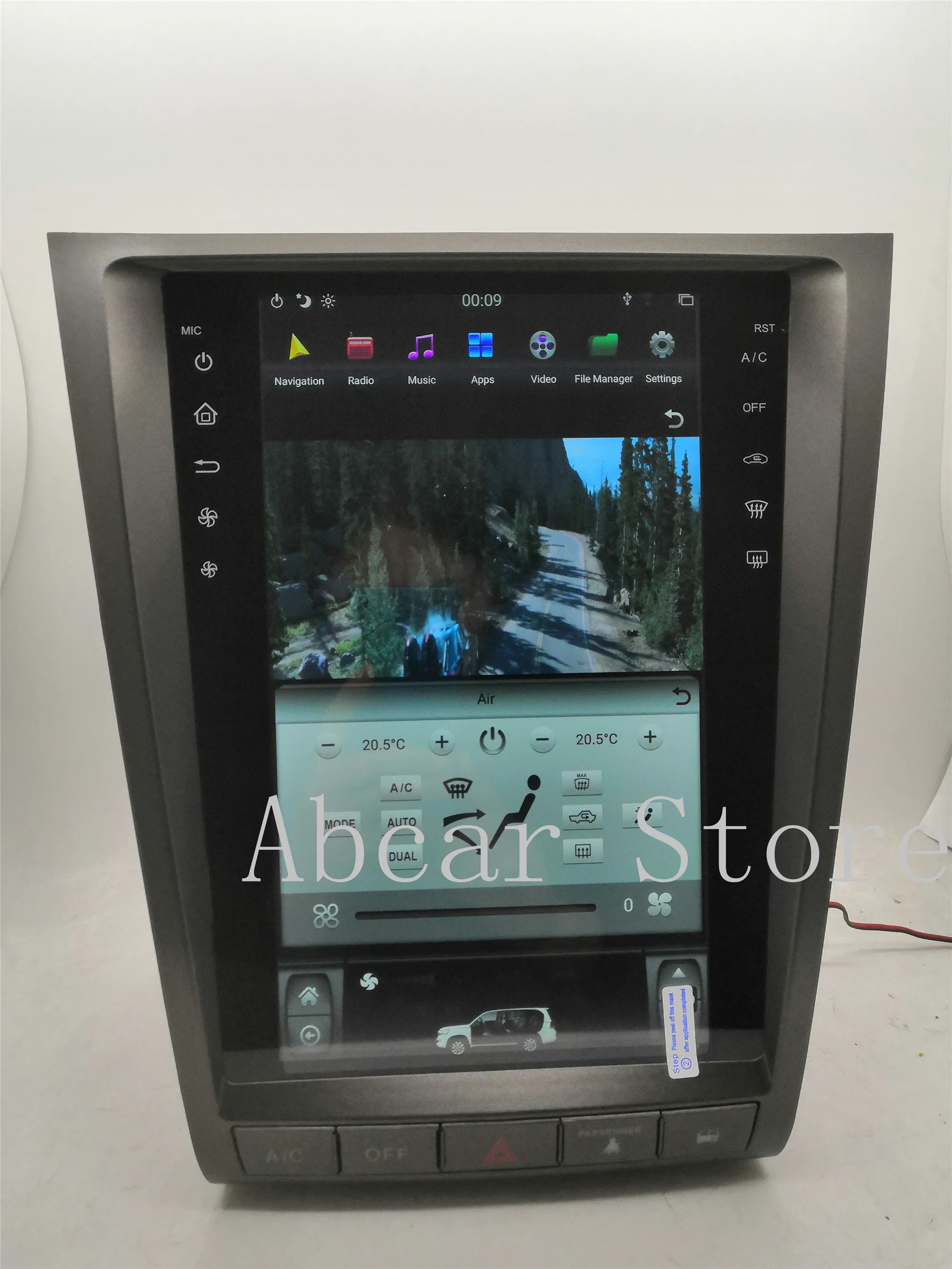12 дюймов Tesla стиль Android 8,1 PX6 HDMI Автомобильный dvd-плеер gps навигация для Lexus GS GS300 GS460 GS450 GS350 2004-2011 Радио стерео
