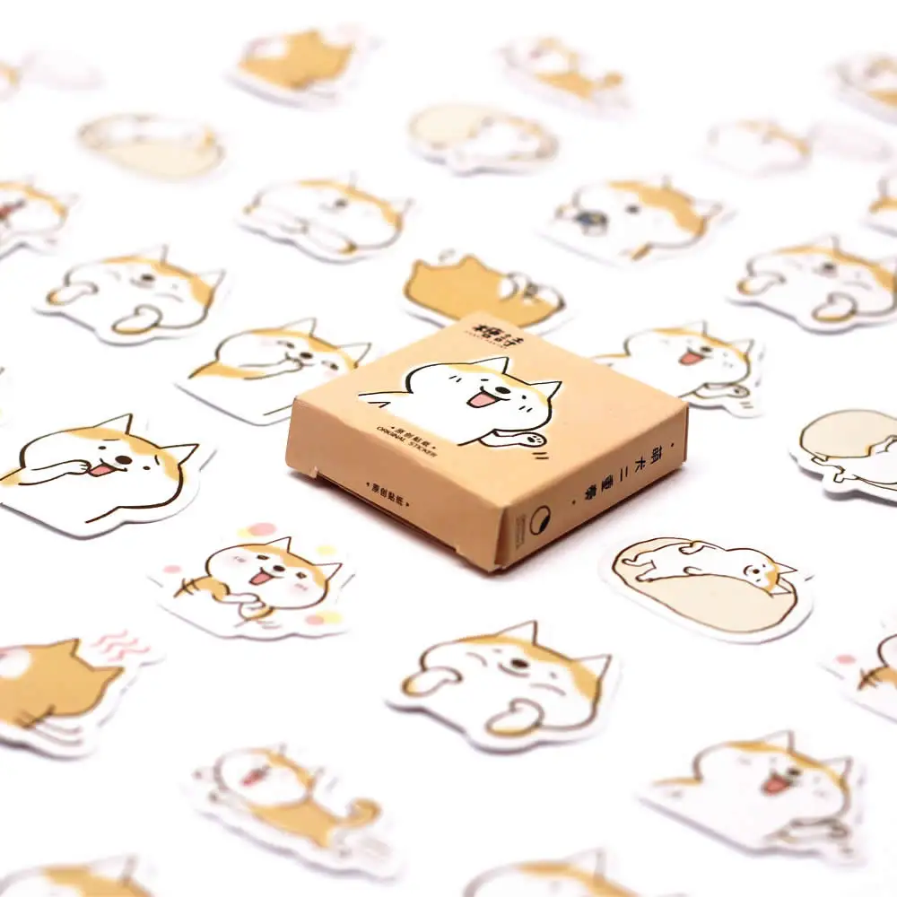 Мини юбка для девочек принт с героями мультфильмов Kawaii принтом Собака блокнот