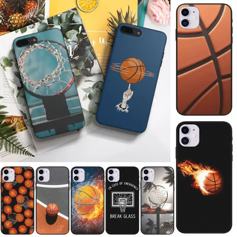 

Basketball Phone Case Fundas Shell Cover For Iphone 6 6s 7 8 Plus Xr X Xs 11 12 13 Mini Pro Max