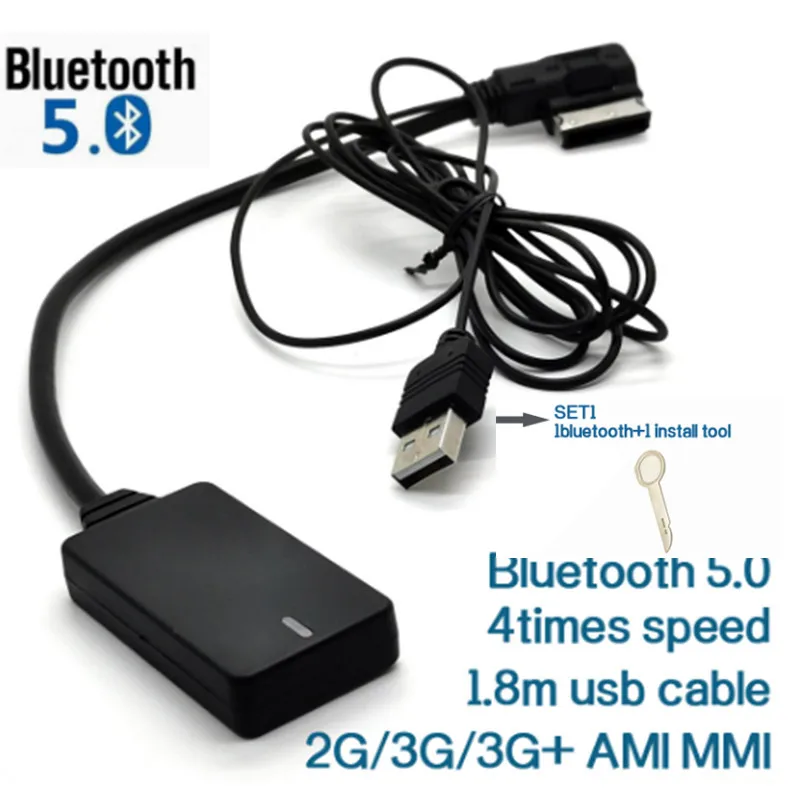 AMI MMI MDI беспроводной Aux bluetooth Кабель-адаптер аудио Музыка Авто bluetooth для Audi A3 A4 B8 B6 Q5 A5 A7 R7 S5 Q7 A6L A8L A4L