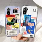 Мягкий прозрачный чехол для Xiaomi Redmi Note 10 Pro, защитный силиконовый чехол для Xiaomi Redmi 9 9A 9C NFC Note 11 9 Pro 9S 10S, чехол