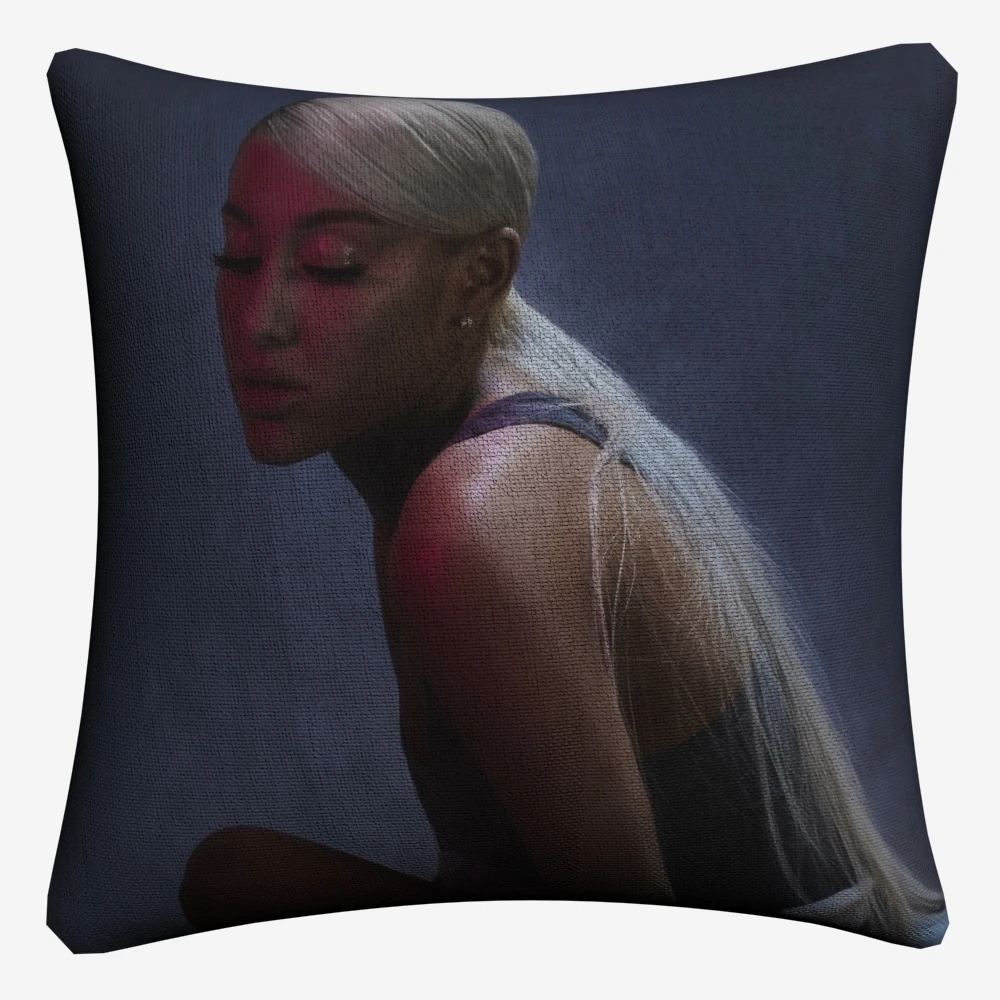 Ariana Grande 2018 Sexy Singer Decorative Cotton Linen Cushion Cover 45x45cm For Sofa Chair Pillow Case Home Decor Almofada | Дом и сад