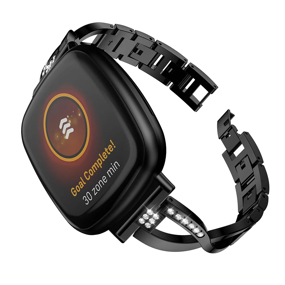 Starp For Fitbit Versa 3 4/Sense Diamond For Fitbit Versa /Versa 2/Lite Men's Women's Bracelet Replacement Wristband Accessories