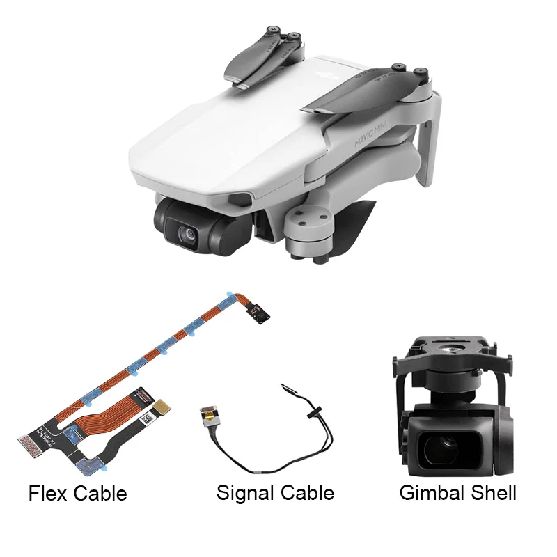 100% для DJI Mavic Mini Gimbal Camera Flex ленточный плоский кабель сигнальный запасные части