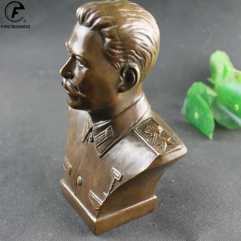 Латунная статуэтка Иосифа Сталина