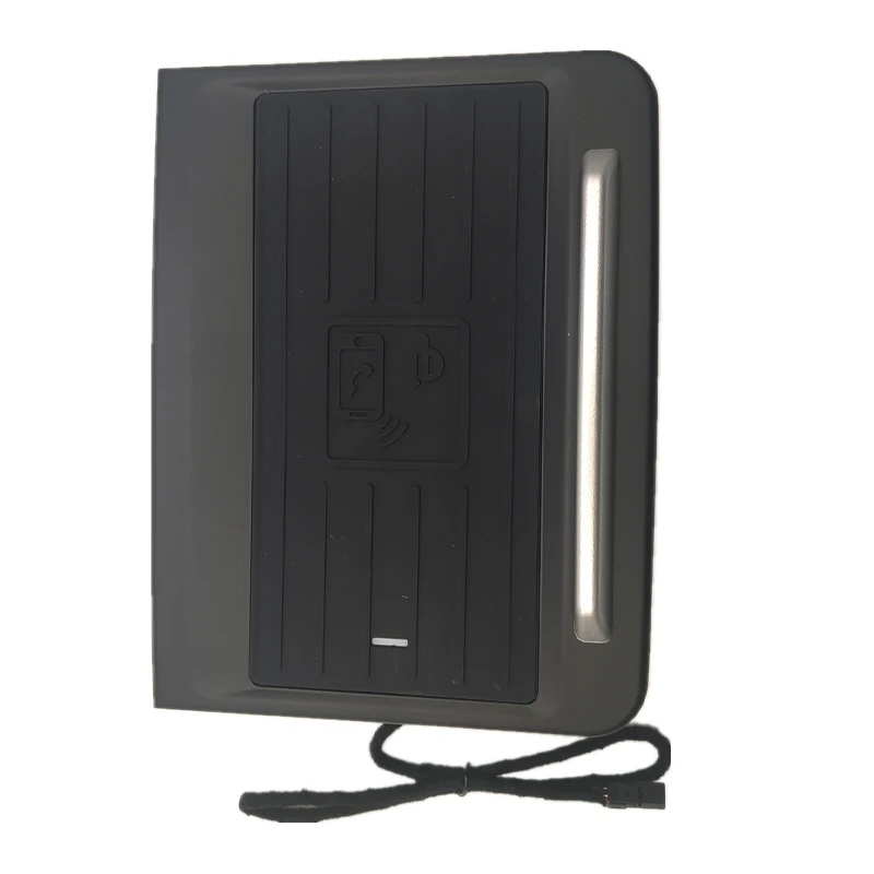 wireless charger for audi q5q5l fy 2017 2018 wireless fast charging plate panel phone holder for iphone car accessories 15w qi free global shipping