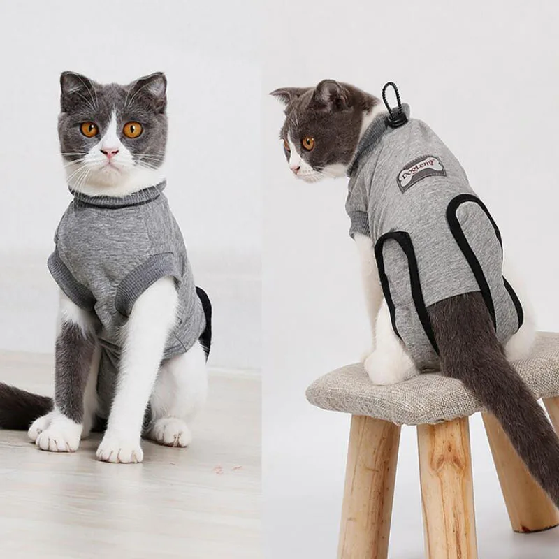 Комбинезон для собак и кошек комбинезон стерилизации после хирургии пальто на