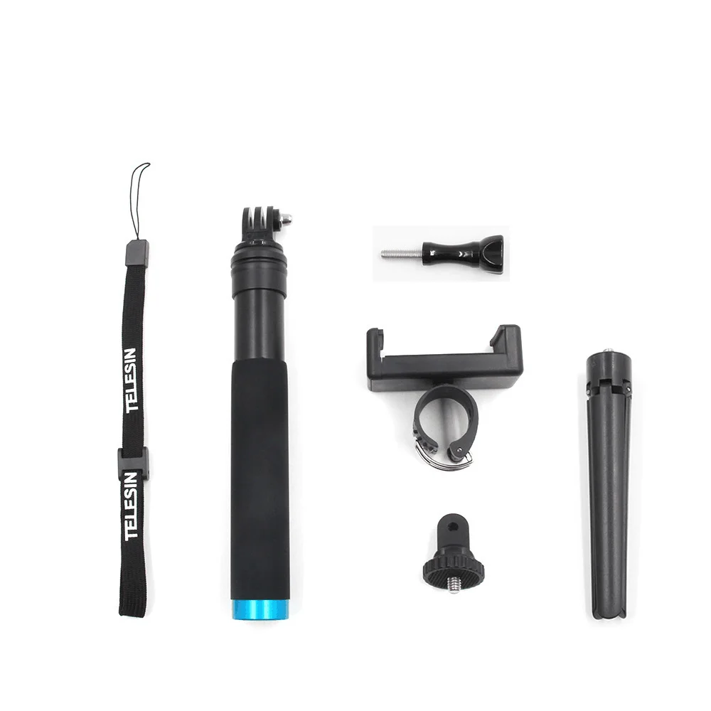 Выдвижной Штатив ручной монопод для DJI Osmo Xiaomi Yi 4k 2 GoPro 7 6 5 4 аксессуары для мобильного телефона