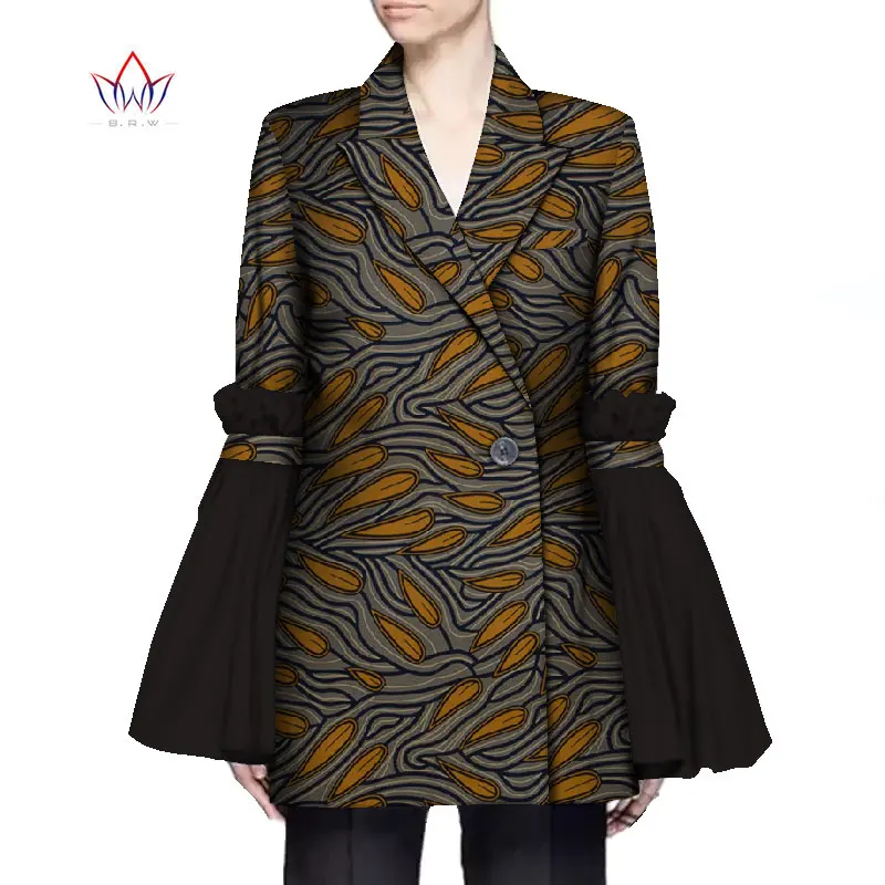 Дропшиппинг в африканском стиле для женщин Зимнее пальто девочек верхняя одежда