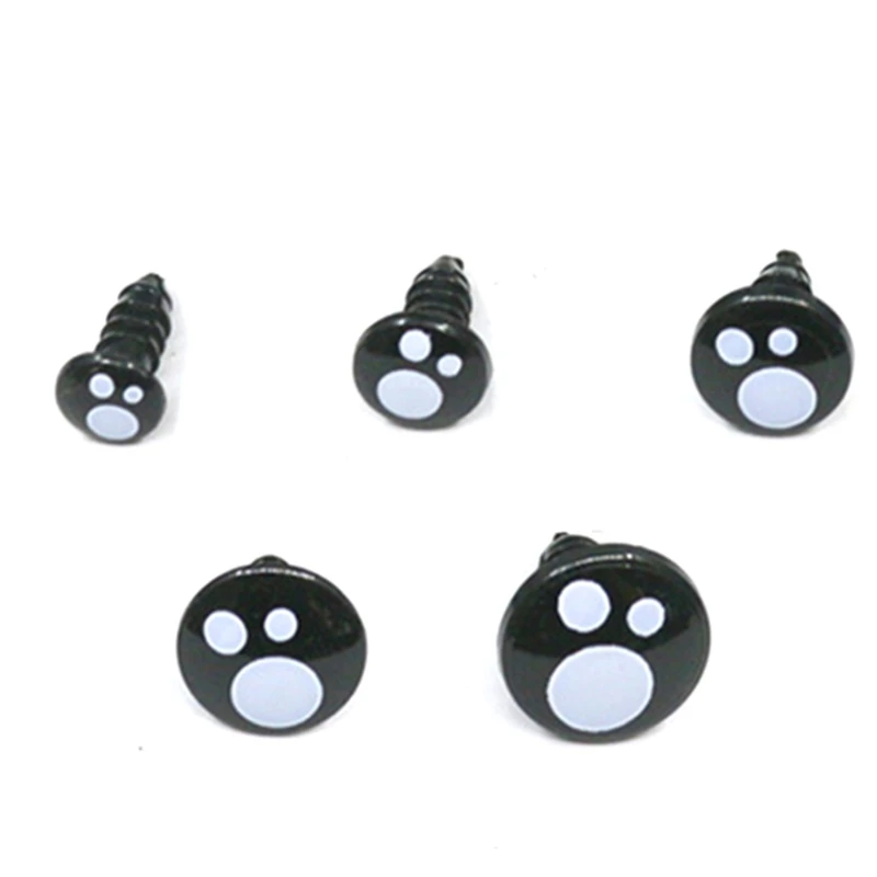 

100pcs Doll Eyes Cartoon Safety Eyes for Bear Stuffed Puppet Dolls DIY 8-16mm