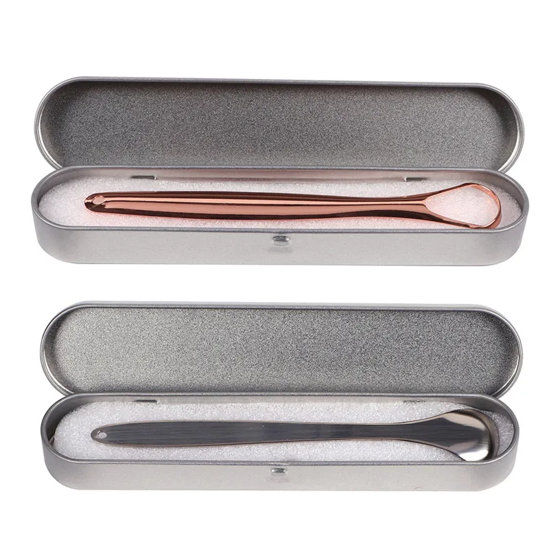 2 шт./компл. полезный скребок для языка из нержавеющей стали очиститель рта новая