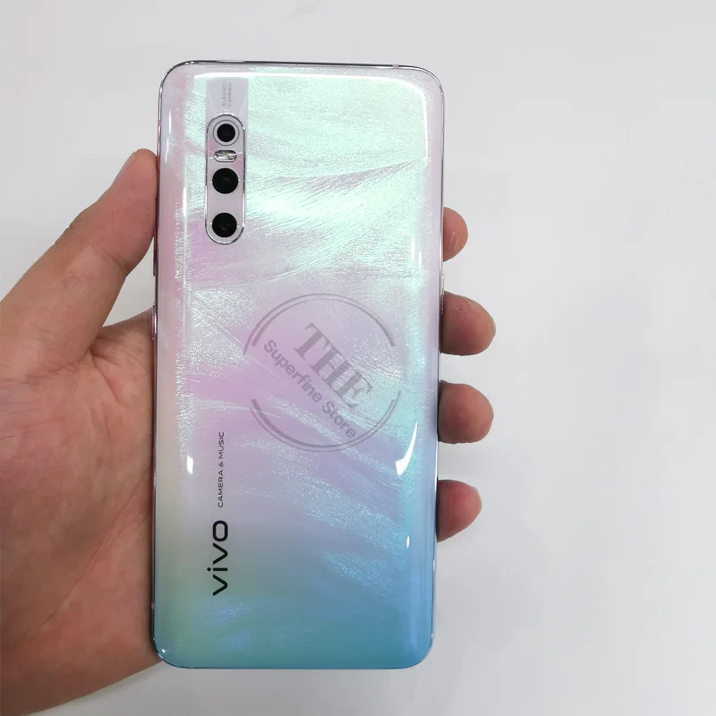 Vivo X27 поддержка глобальной rom Google Play 48.0MP мобильный телефон 8 Гб 128 ГБ 6,3" полный экран Восьмиядерный 4G задний 3 камеры сотовый телефон