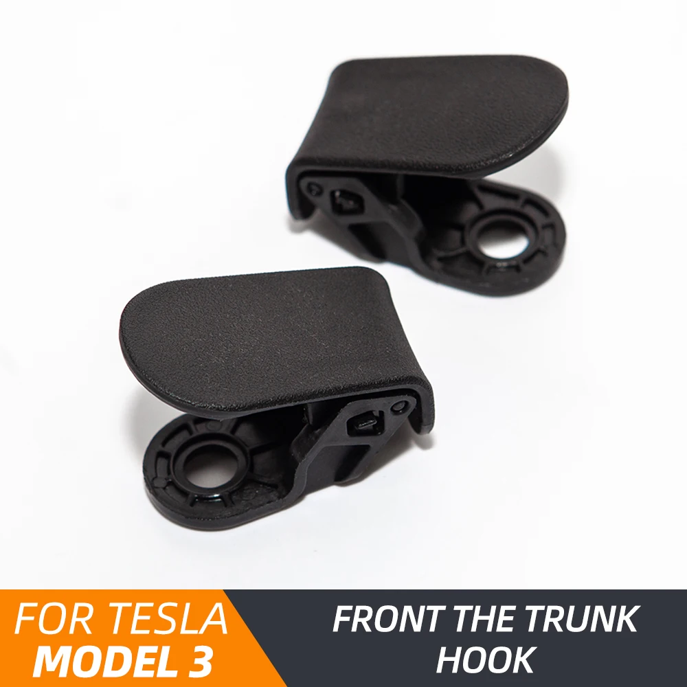 

TEY Tesla Model 3 Interior Accessories Functional Front Spare Box Hook For Tesla Model Three For Model3 Car Front Trunk Hook