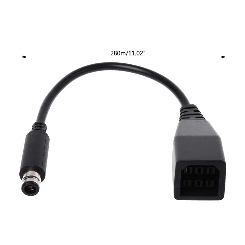

AC Power Supply Transfer Charger Cable Charging Adapter Cord Converter for Microsoft Xbox 360 Flat to Xbox360 E 360E Console