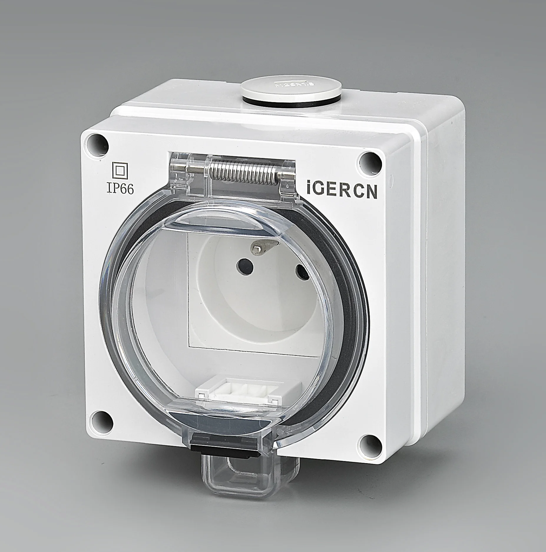 Уличная Водонепроницаемая настенная розетка IGERCN IP66 чрезвычайно Безопасная