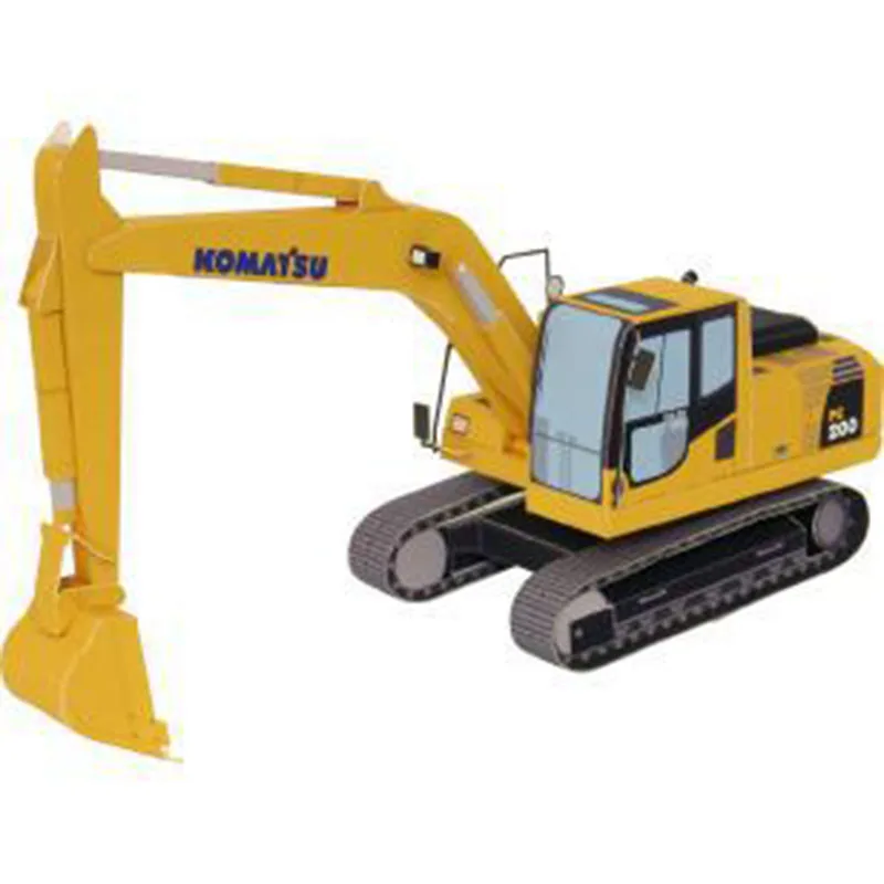 Гидравлическая Лопата сделай сам 3D карточка из бумаги наборы для строительства