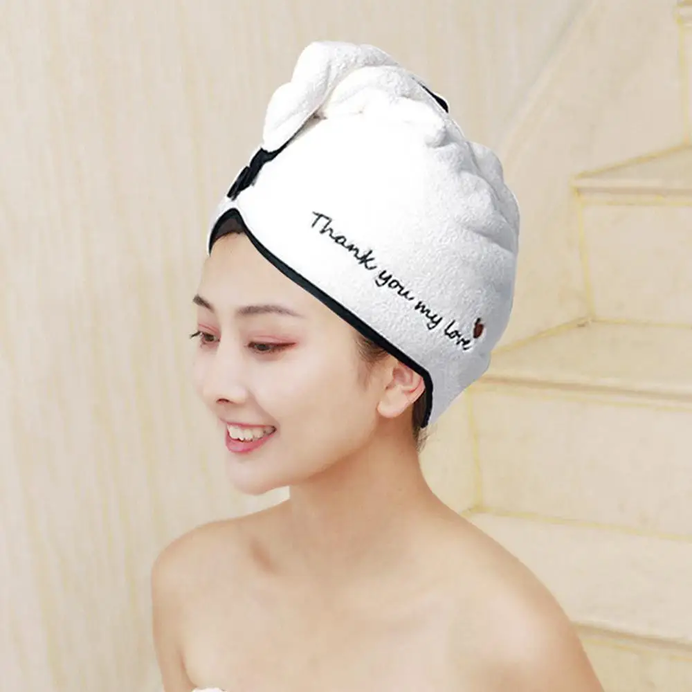 

Rapided Drying Hair Towel Quick Dry Hat Wrapped Super Absorbent Quick-drying Bathing Cap Household Daily Necessities