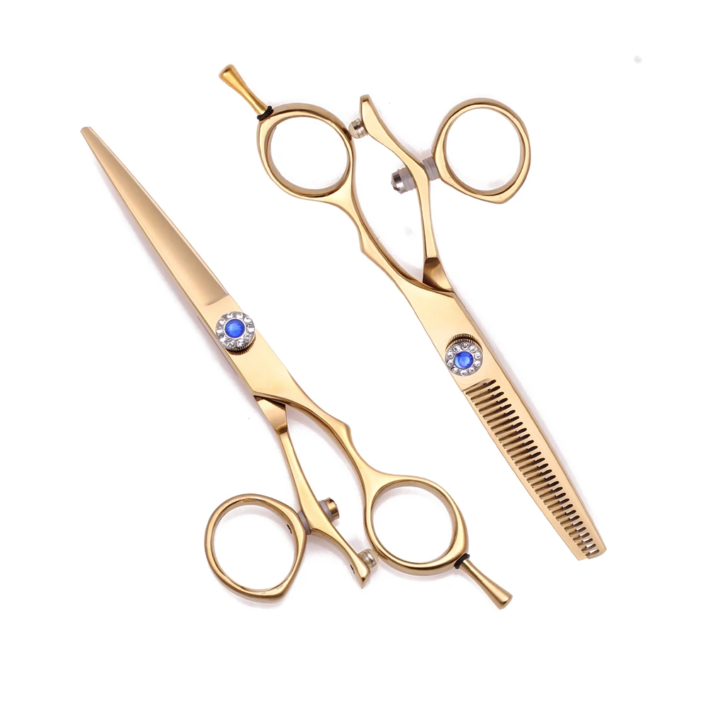 Японские Стальные ножницы для стрижки волос 6 0 дюйма филировочные поворотные с