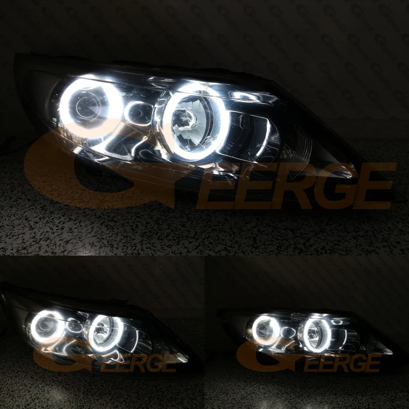 Для Kia Sportage 3 SL 2010 2011 2012 2013 2014 2015 отличные ультра яркие CCFL ангельские глазки Halo