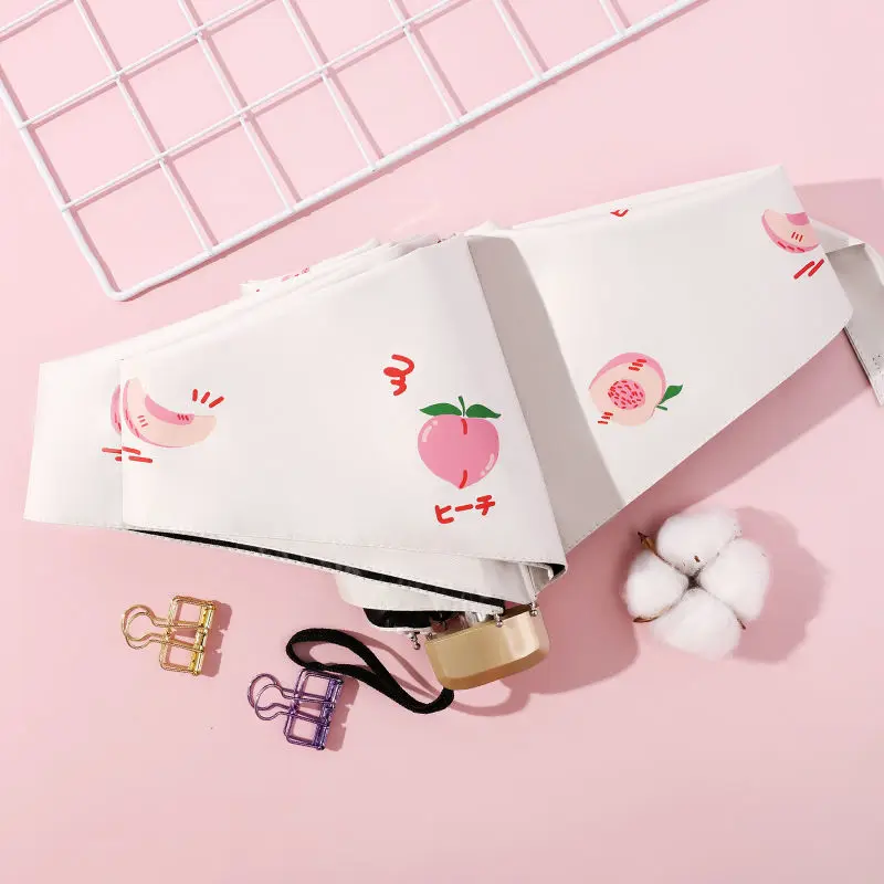 

50 fold umbrella compact mini portable sunny umbrella dual-purpose sun umbrella sunscreen anti ultraviolet folding sunshade