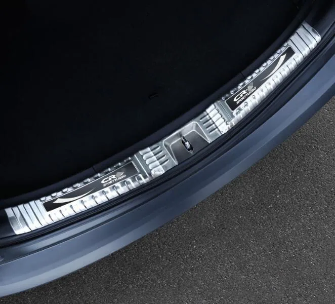 

1 компл. Нержавеющая сталь для Honda CRV 2017 автомобильные аргументы для багажника ВНУТРЕННИЙ Задний задний корпус бампер педаль панель автомоби...