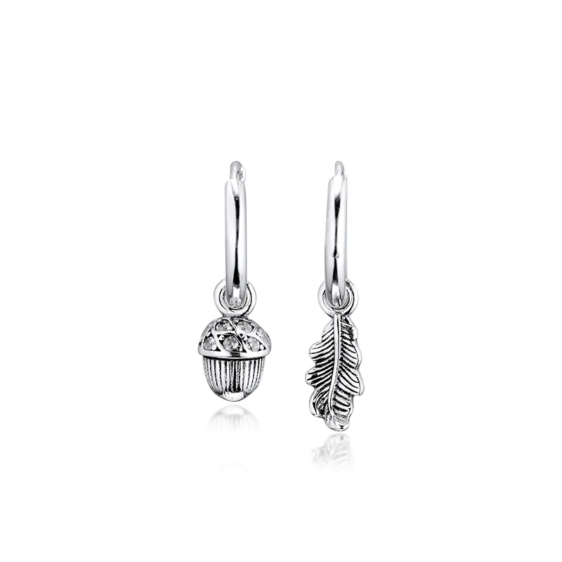 Серьги кольца женские из серебра 925 пробы с фианитом|Серьги-кольца| |