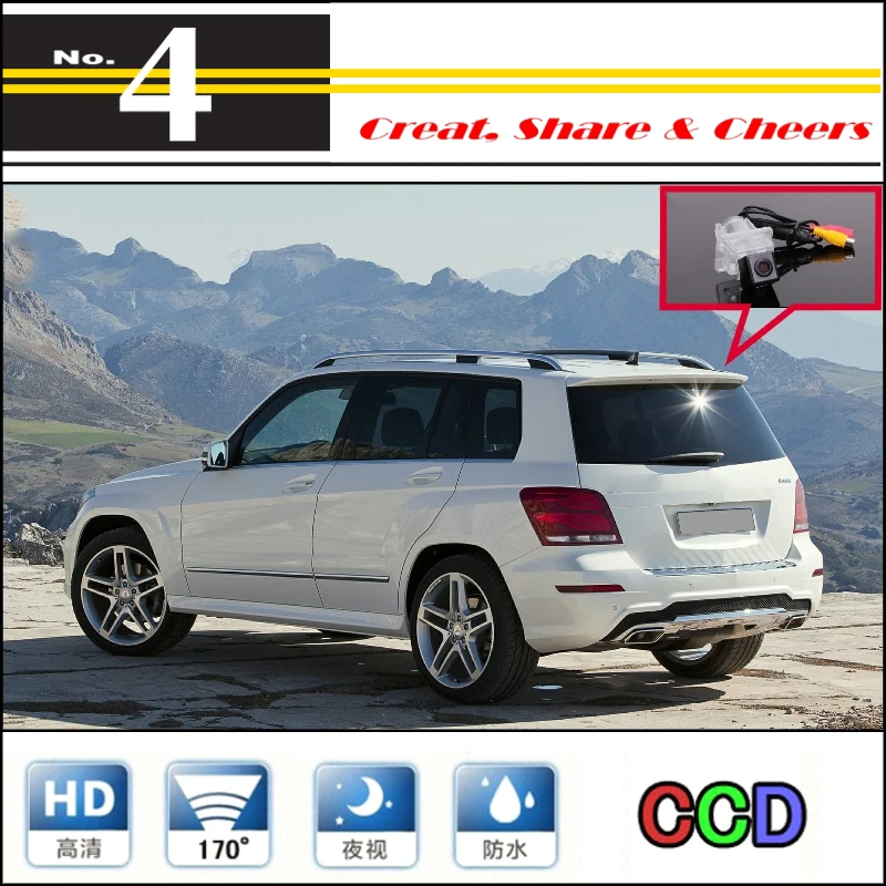 Автомобильная камера для Mercedes Benz GLK Class MB X204 Высококачественная заднего вида PAL /
