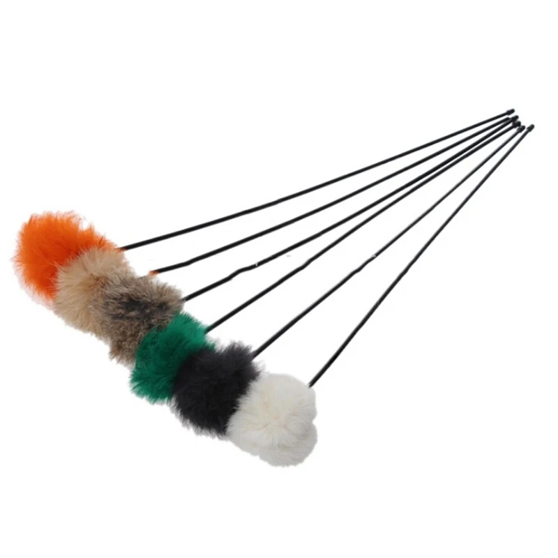 Флисовые игрушки для щенков и кошек забавные интерактивные тизер палочка котят