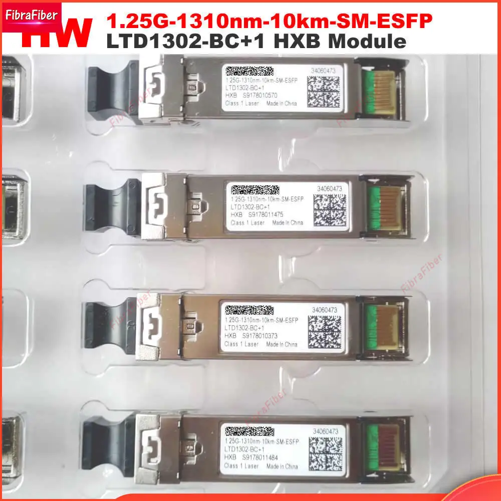 

Genuine Warranty HW 34060473 LTD1302-BC+1 S4017308 1.25G 10KM optical module 1.25G-1310nm-10km-SM-ESFP LTD1302-BC+1 HXB