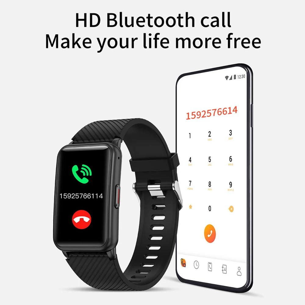 IWO PRO H96 Smartwatch Bluetooth Call Smart Watch Music Playback Men Women Heart Rate Blood OxygenTest Fitness Bracelet Man 2021