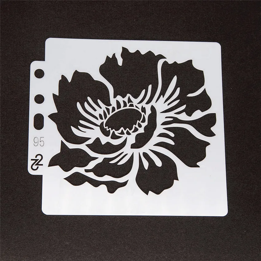 13*14 трафареты с тычинками для скрапбукинга Пластиковая форма щит сделай сам торт